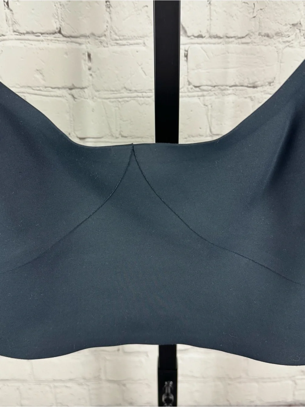 Free People Intimately Brinley Cutout Longline Bralette Black Large